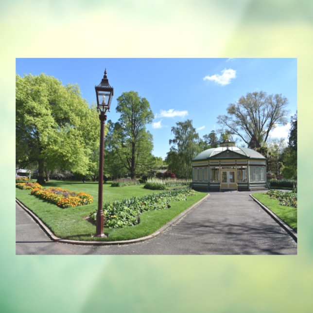 Serene Ballarat Botanical Gardens Window Cling (Sheet 3)