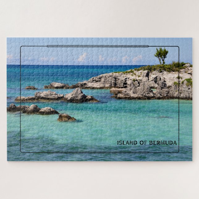 Serene Beauty of Bermuda Island Jigsaw Puzzle (Horizontal)