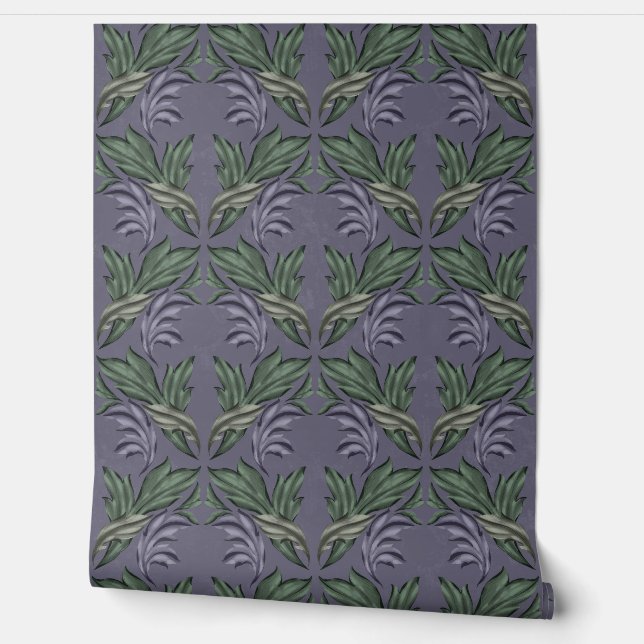 Serene Bloom Anemone Wallpaper (Unrolling)