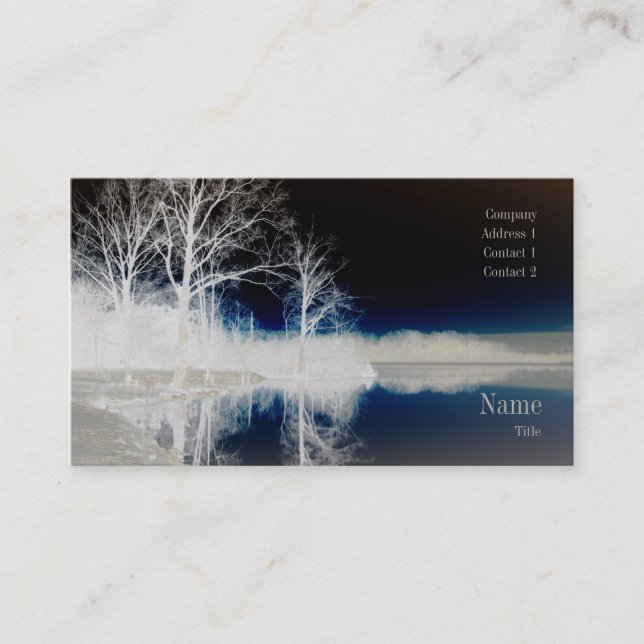 Serene Business Card (Front)