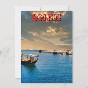  Serene coastal paradise  Holiday Card
