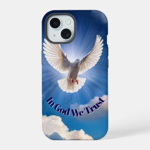 Serene Dove Embrace Tranquillity iPhone 15 Case