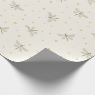 Serene Dragonflies Wrapping Paper