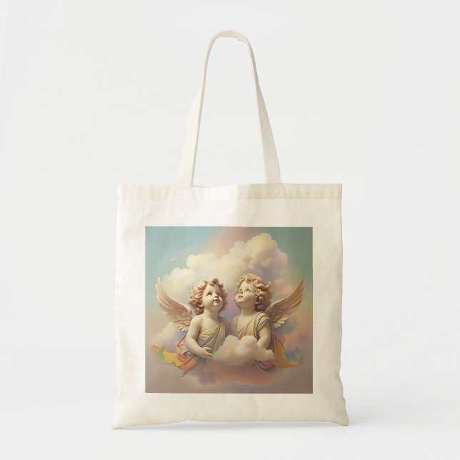 " SERENE DUO " TOTE BAG (Front)