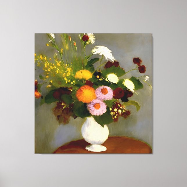 Serene Floral Still Life Print (Front)