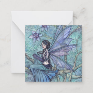 Serene Garden Fairy Art by Molly Harrison Card