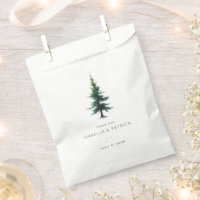 Serene Green Evergreen Tree