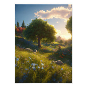 Serene Horizon Photo Print