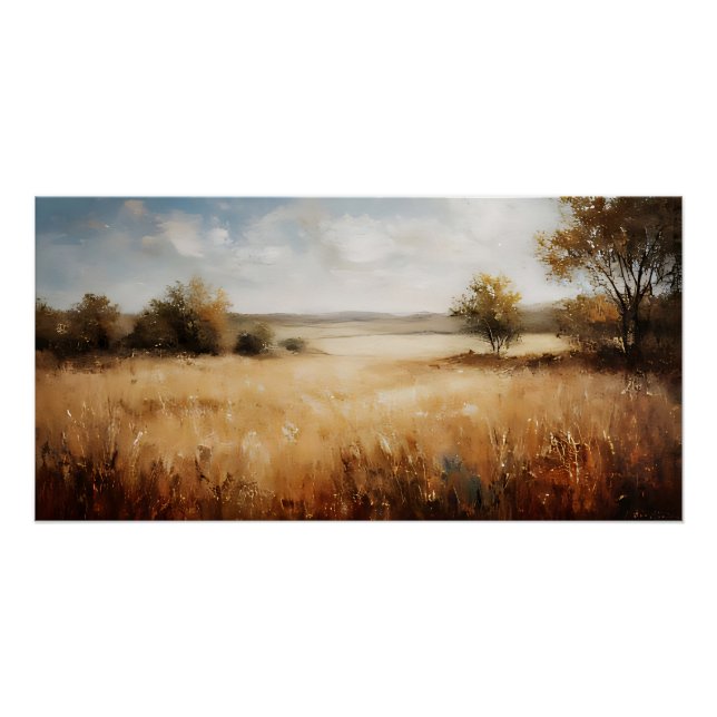 Serene Horizon Poster (Front)