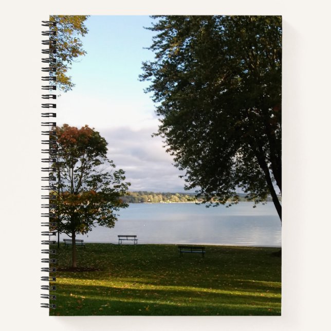 Serene Lake Skaneateles Notebook (Front)