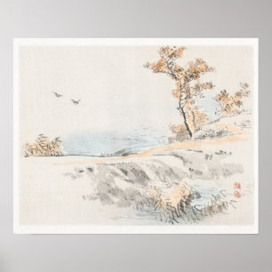 Serene Landscape by Kōno Bairei (1844-1895) Poster