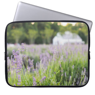 Serene Lavender Field Laptop Sleeve