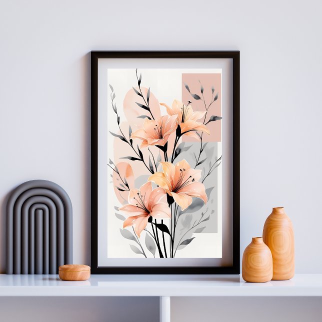 Serene Lily Blooms wall art (Creator Uploaded)