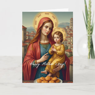 Serene Mothers Day Art Card