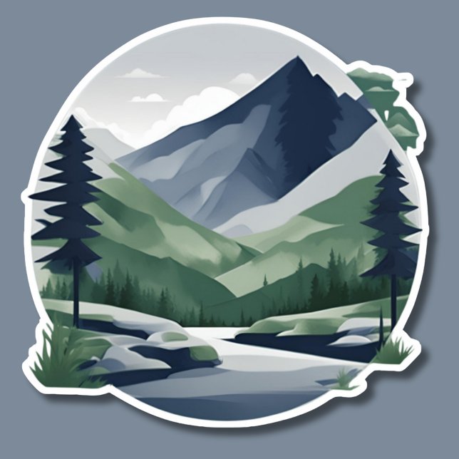 Serene Mountain Landscape Waterproof  (Creator Uploaded)