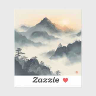 Serene Mountain Sunrise