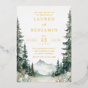 Serene Mountain Wedding
