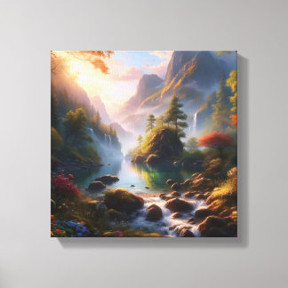 Serene nature - canvas print