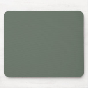 Serene Nature Dark Green Solid Colour Single Shade Mouse Mat