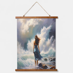 Serene Ocean Escape – Coastal Art Hanging Tapestry