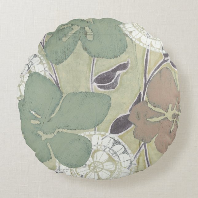 Serene Pastels II Round Cushion (Front)