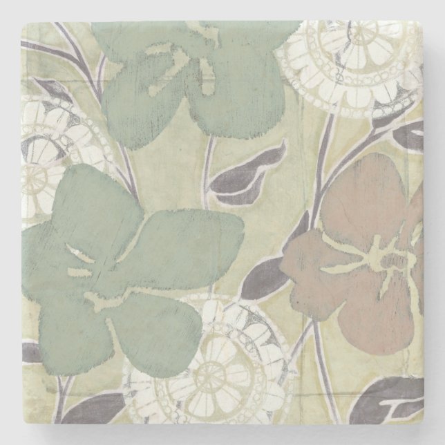 Serene Pastels II Stone Coaster (Front)