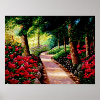 Serene Path Posters and Prints
