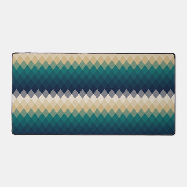 Serene Peaks Mosaic Deskmat (Front)