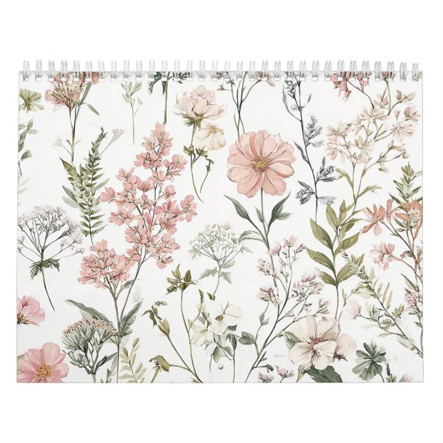 Serene Petals Calendar (Cover)
