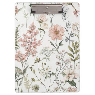 Serene Petals Clipboard