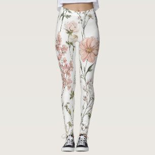 Serene Petals Leggings