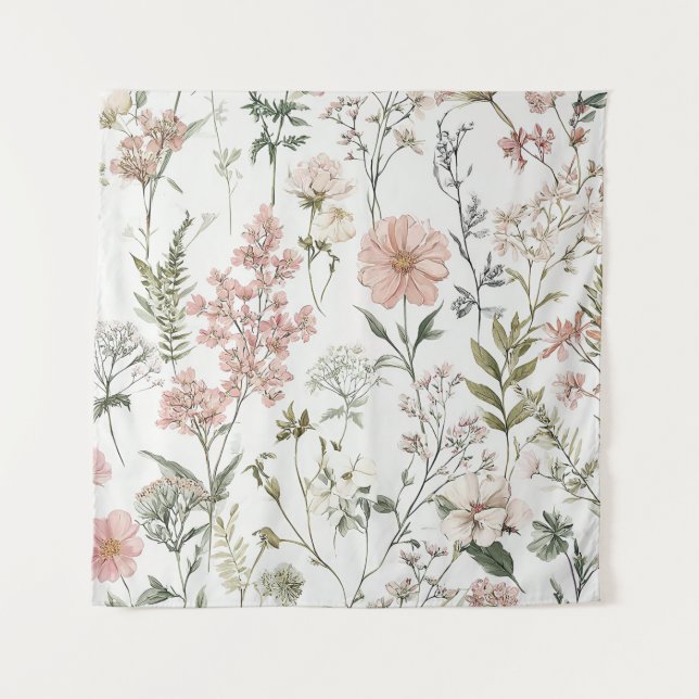Serene Petals Tapestry (Front)