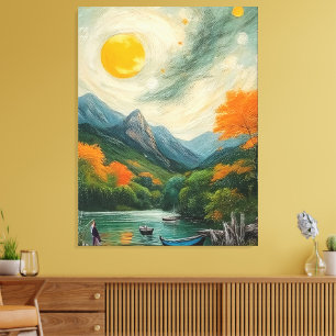 Serene Refuge Canvas Print
