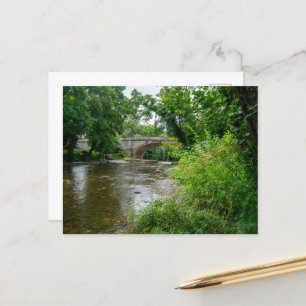 Serene River Elwy & Bridge St. Asaph Postcard