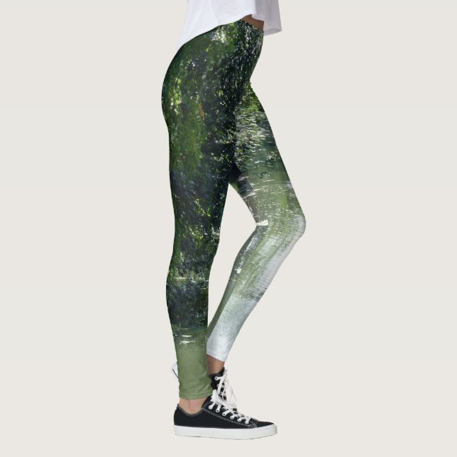 Serene River Flowing Leggings (Right)