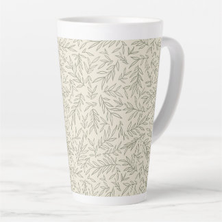 Serene Sage Green | Gentle Leaf Whisper Minimalist Latte Mug