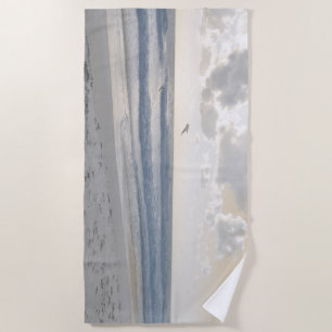 Serene Sea Beach Towel
