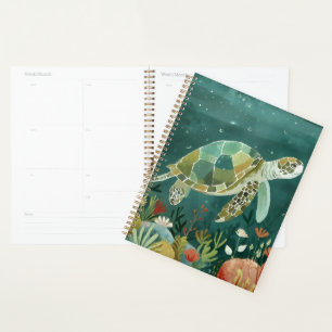 Serene Sea Turtle: Underwater Oasis Planner