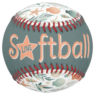 Serene Sealife (personalise) Softball