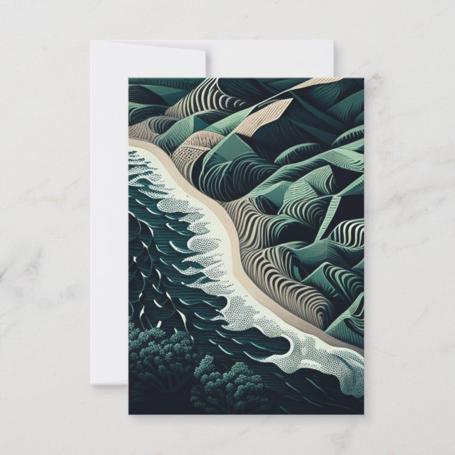 Serene Shores Announcement (Front)