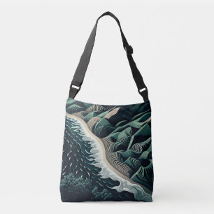 Serene Shores Crossbody Bag