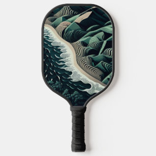 Serene Shores Pickleball Paddle