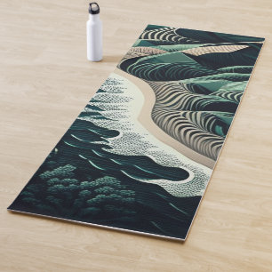 Serene Shores Yoga Mat
