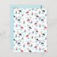 Serene Stork Sanctuary - Elegant Pond Scene