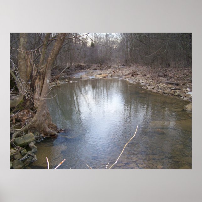 Serene Stream Poster (Front)