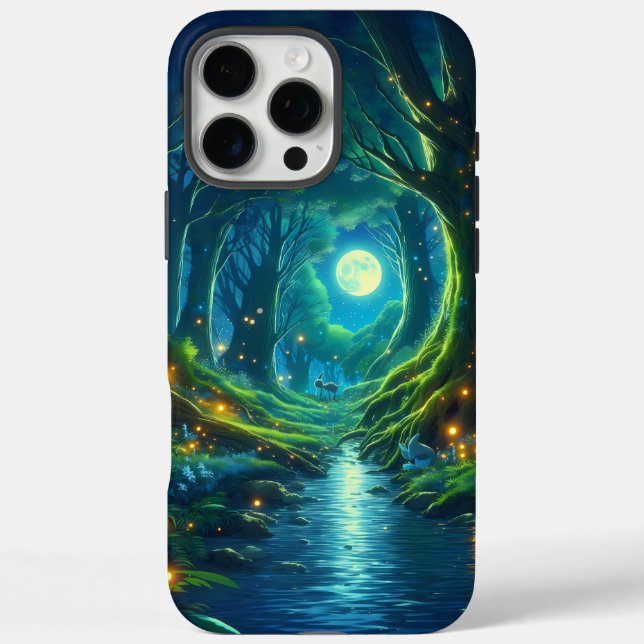  Serene Sunlit Landscape Design Case-Mate iPhone Case (Back)