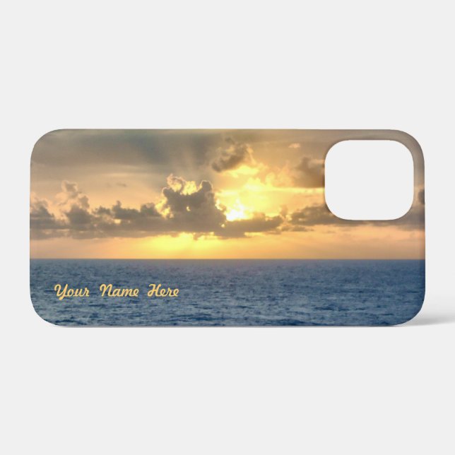 Serene Sunrise Case-Mate iPhone Case (Back (Horizontal))