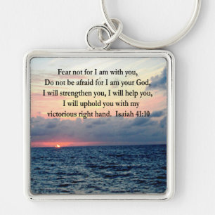 SERENE SUNRISE ISAIAH 41:10 KEY RING