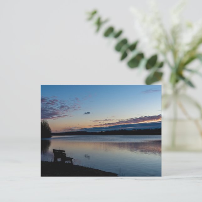 Serene Sunrise Postcard (Standing Front)