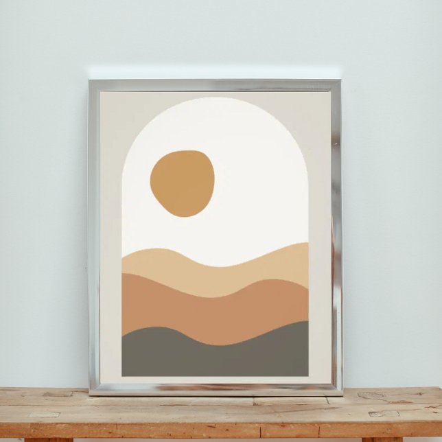 Serene Sunset Over the Mountains  Photo Print (Creator Uploaded)